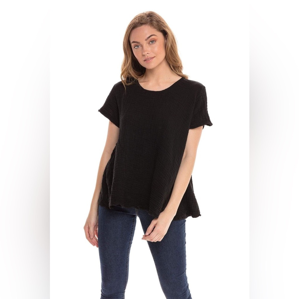 HAYSTACKS - Thai Cotton One Pocket Boxy Top - Brand New (With Tags)